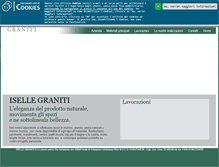 Tablet Screenshot of isellegraniti.com